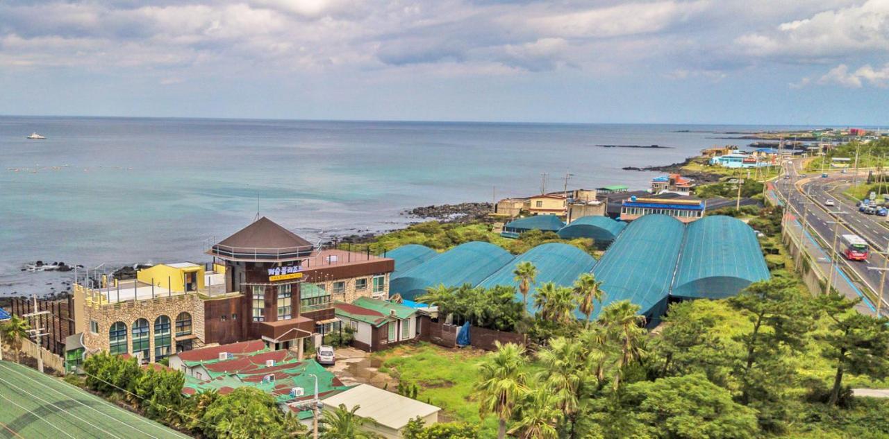 Castle Pool Resort Jeju Bagian luar foto